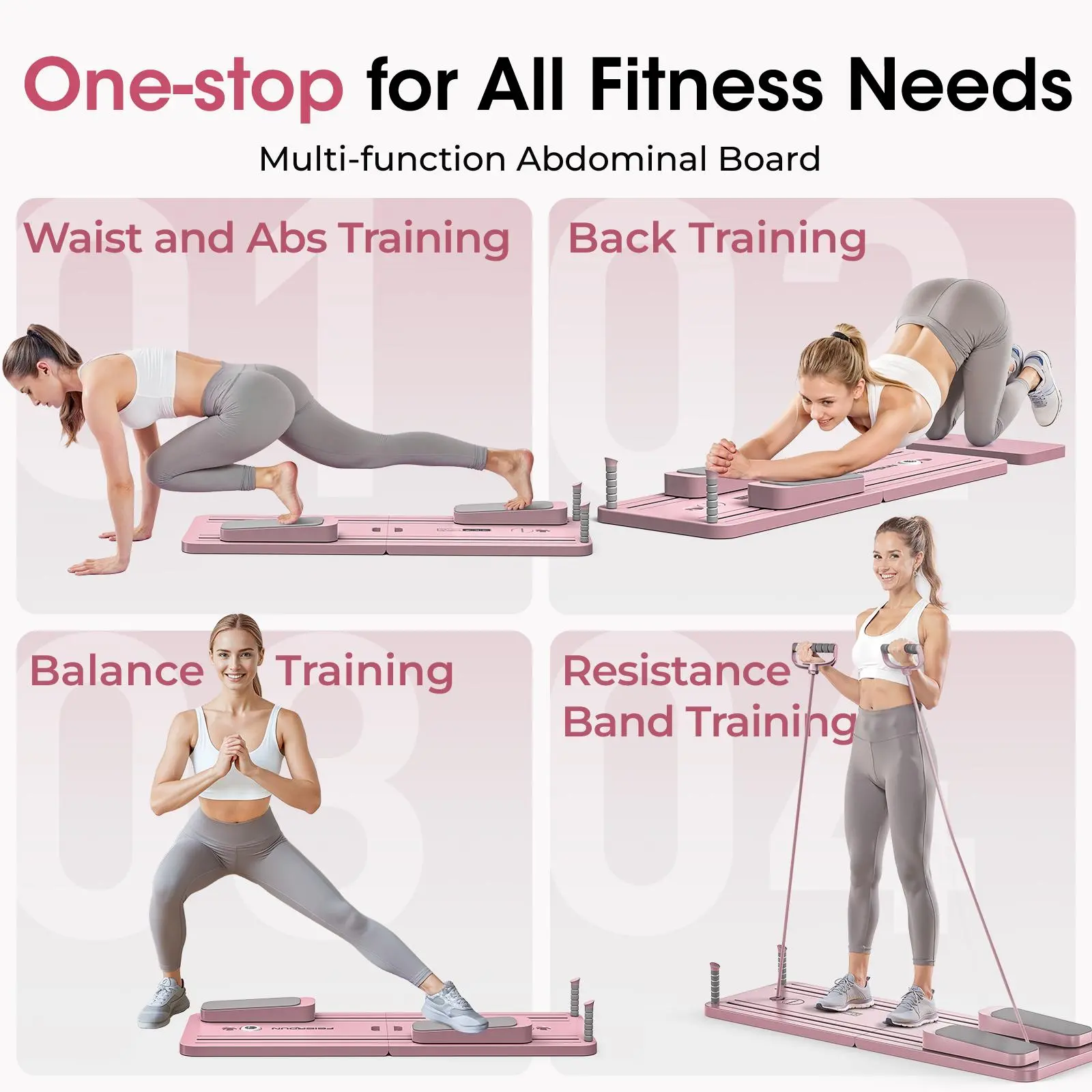 Foldable Pilates Board Multifu - đánh giá và giá Pilate Yoga Workout