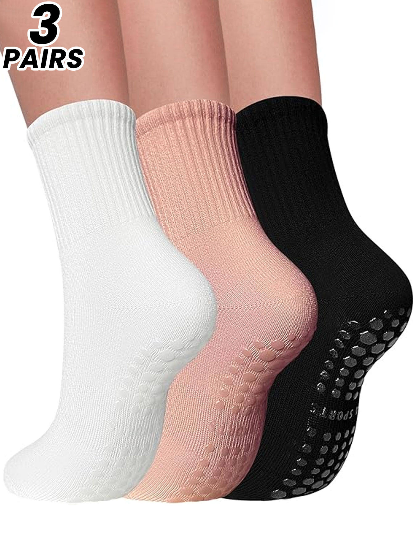 3 pairs of professional yoga s - đánh giá và giá Medias Para Pilates Y Yoga